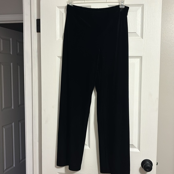 Alex Evenings Black Wide-Leg Pants - Picture 2 of 2